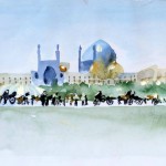 Isfahan blaue moschee